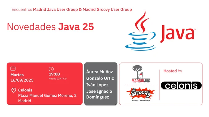 Cover Photo for Novedades Java 25