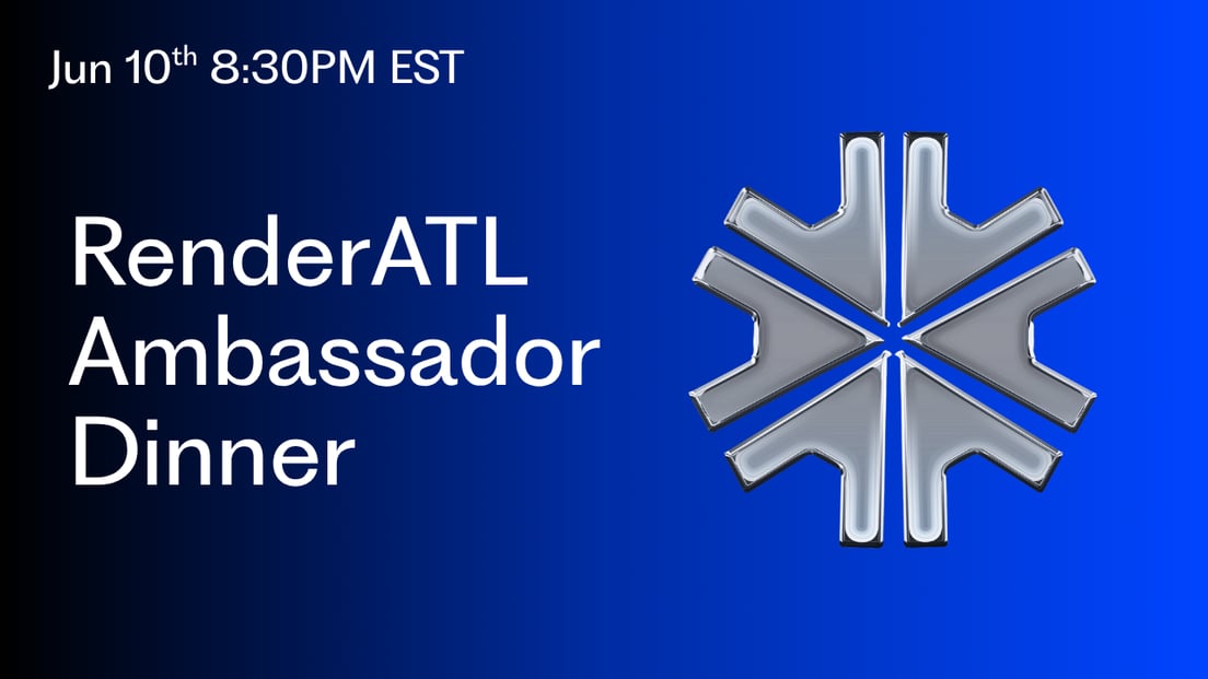 Cover Photo for RenderATL Ambassador dinner