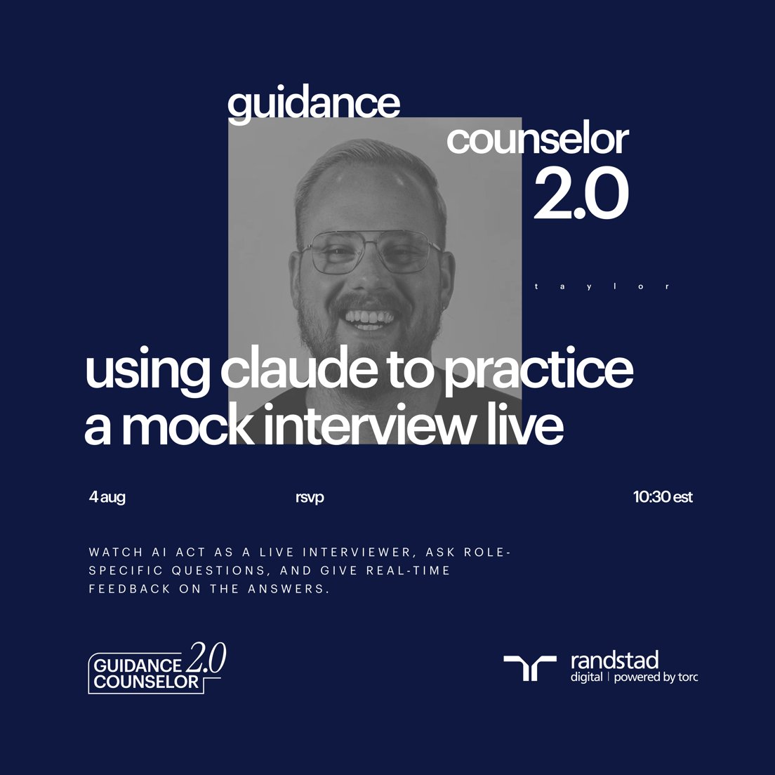 Cover Photo for Guidance Counselor 2.0: Using Claude to Practice a Mock Interview Live