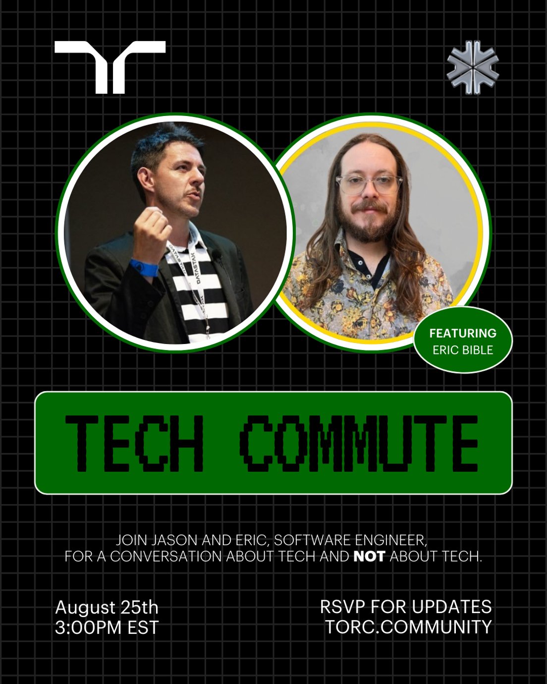 Cover Photo for #techcommute with Jason Torres