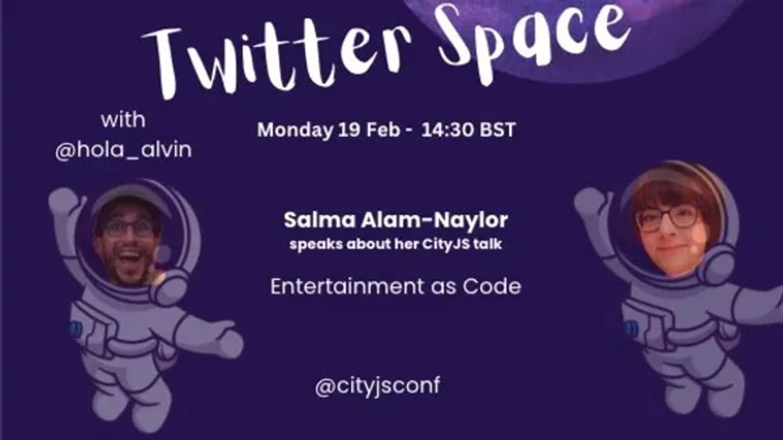 Cover Photo for CITYJS INTERVIEW WITH SALMA ALAM-NAYLOR
