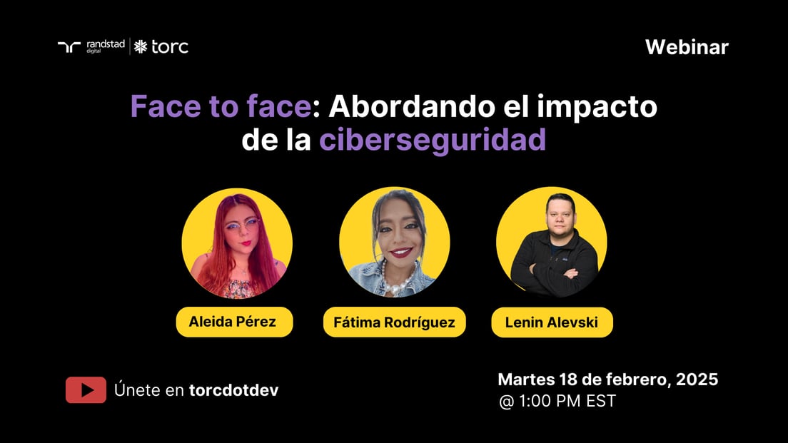 Cover Photo for Face to face: Abordando el impacto de la ciberseguridad