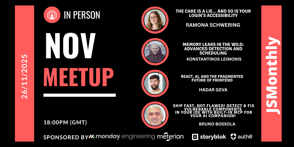 Cover Photo for JSMONTHLY 200 EVENT - NOVEMBER