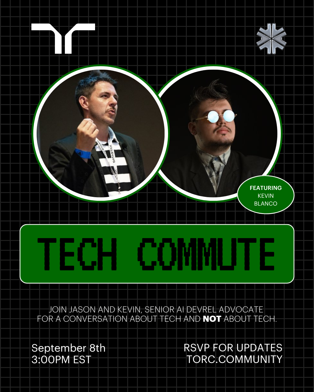 Cover Photo for #techcommute with Jason Torres