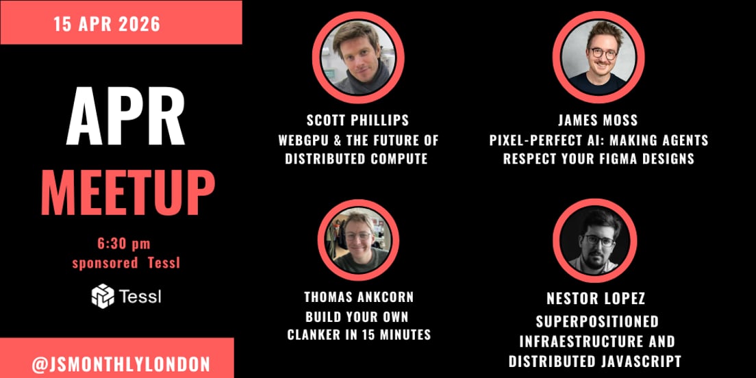 Cover Photo for JSMONTHLY 205 - CITYJS CONFERENCE WARM UP EVENT