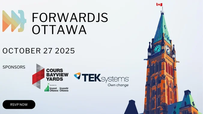 Cover Photo for ForwardJS Ottawa - October 2025
