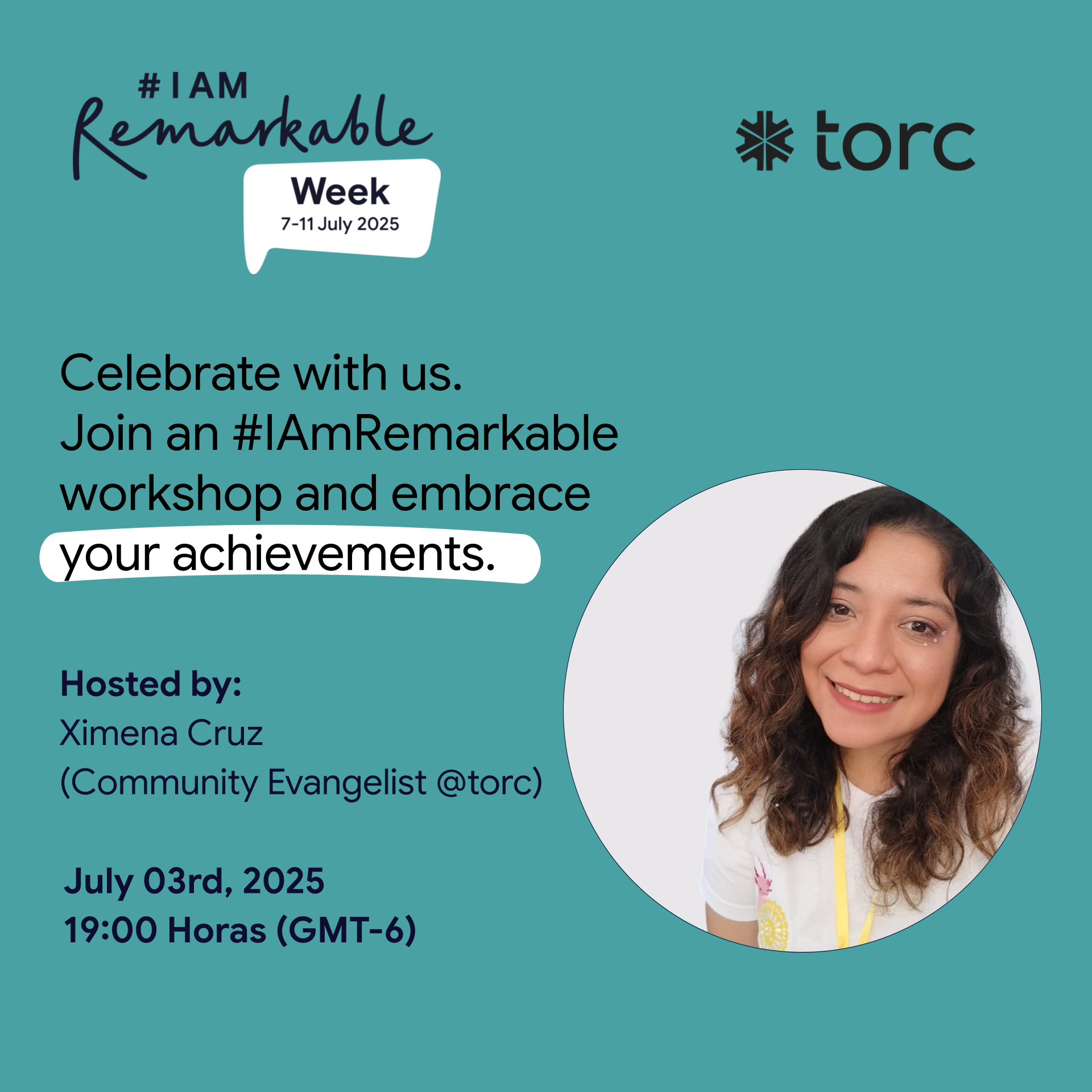 Cover Photo for [SPANISH] #IAmRemarkable Workshop