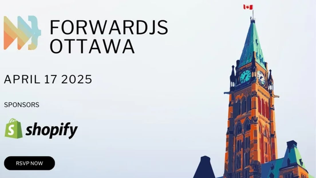 Cover Photo for ForwardJS Ottawa - April 2025