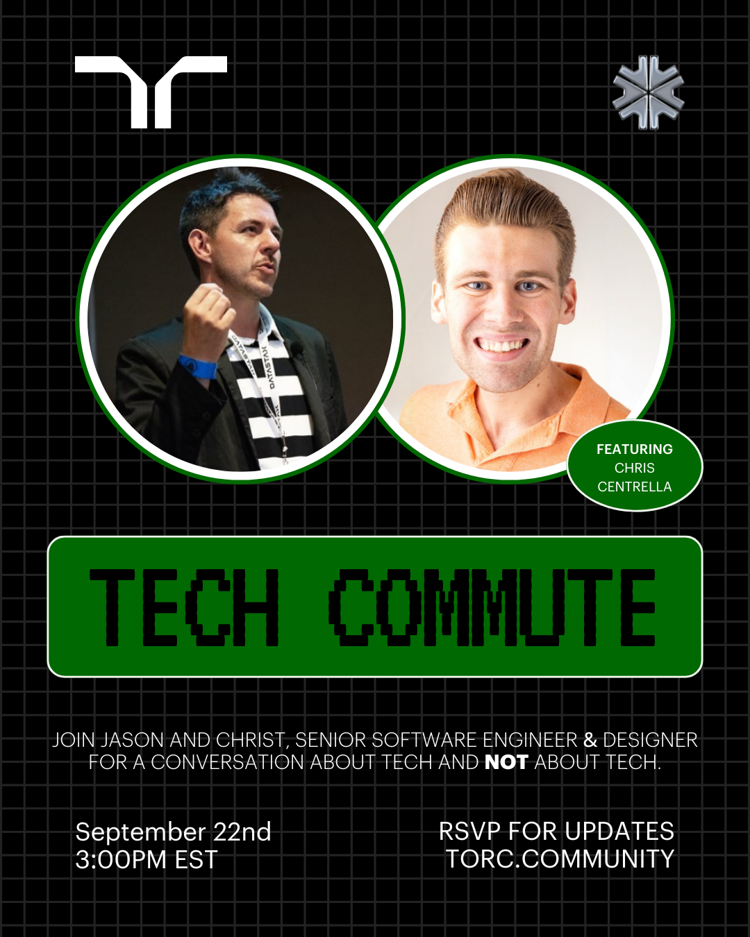 Cover Photo for #techcommute with Jason Torres