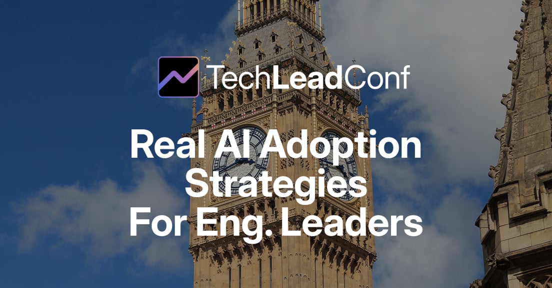 Cover Photo for TechLead Conference - Adopting AI in engineering orgs edition