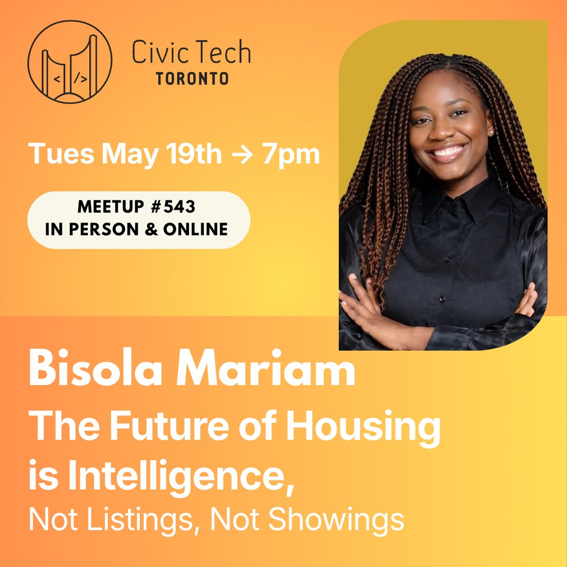 Cover Photo for Civic Meetup #543: The Future of Housing is Intelligence, Not Listings, Not Showings