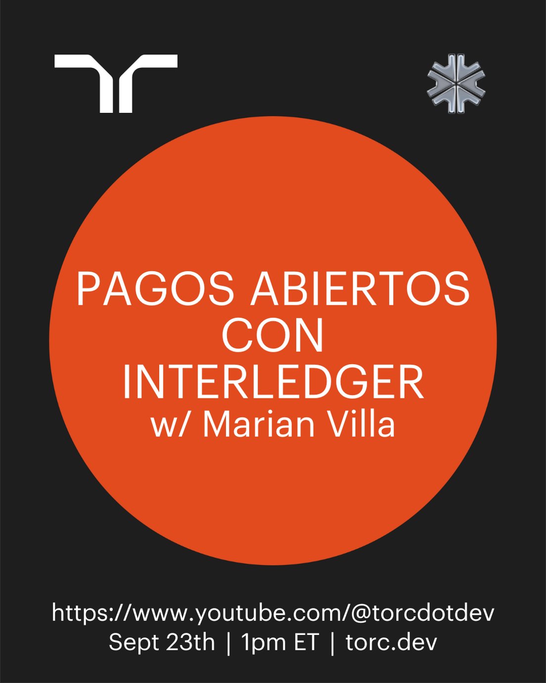 Cover Photo for Torc Webinar: Pagos Abiertos con Interledger. 
