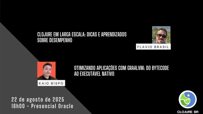 Cover Photo for #3 Encontro Clojure BR - Oracle/SP