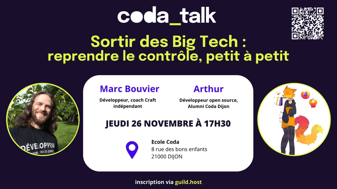 Cover Photo for Sortir des Big Tech : reprendre le contrôle, petit à petit