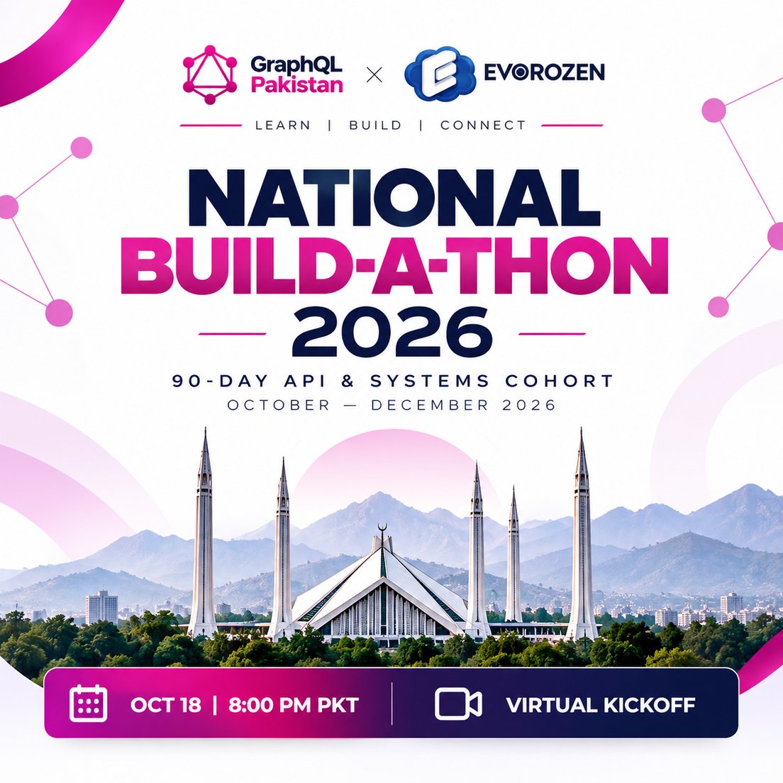 Cover Photo for GraphQL Pakistan National Build-a-Thon 2026: Powered by Evorozen