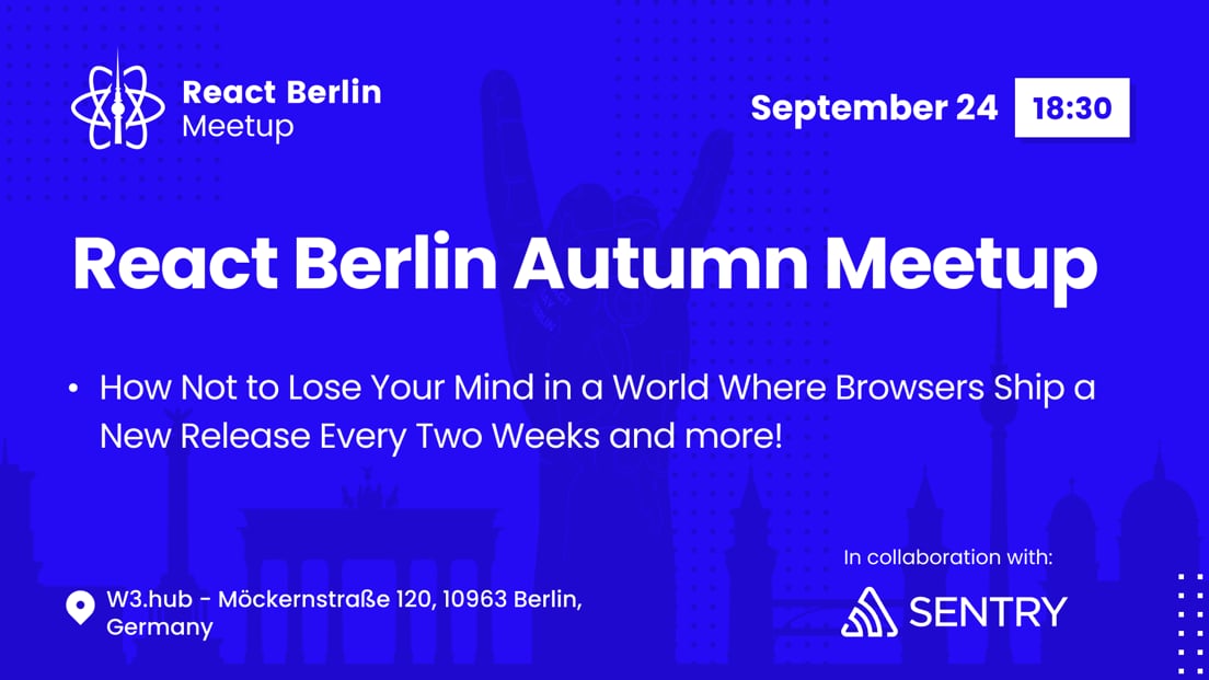 Cover Photo for React Berlin: Modern Web Engineering