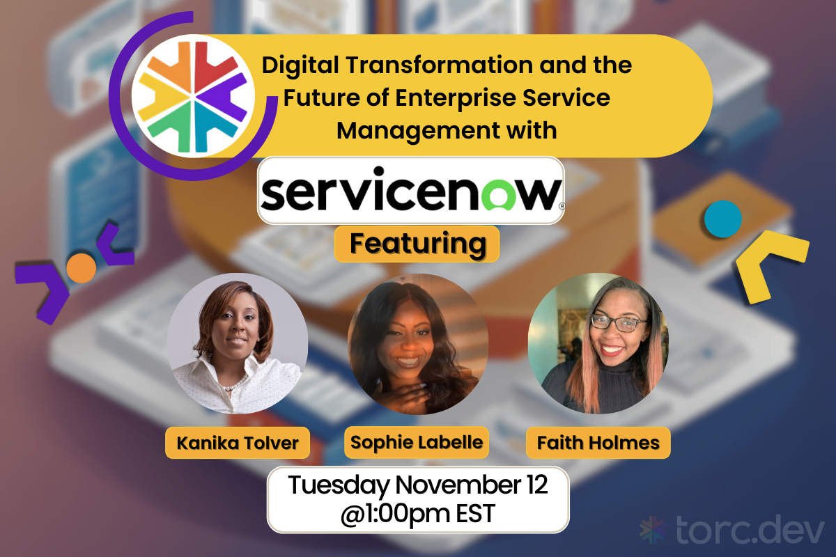 Cover Photo for Virtual Meetup ServiceNow Panel