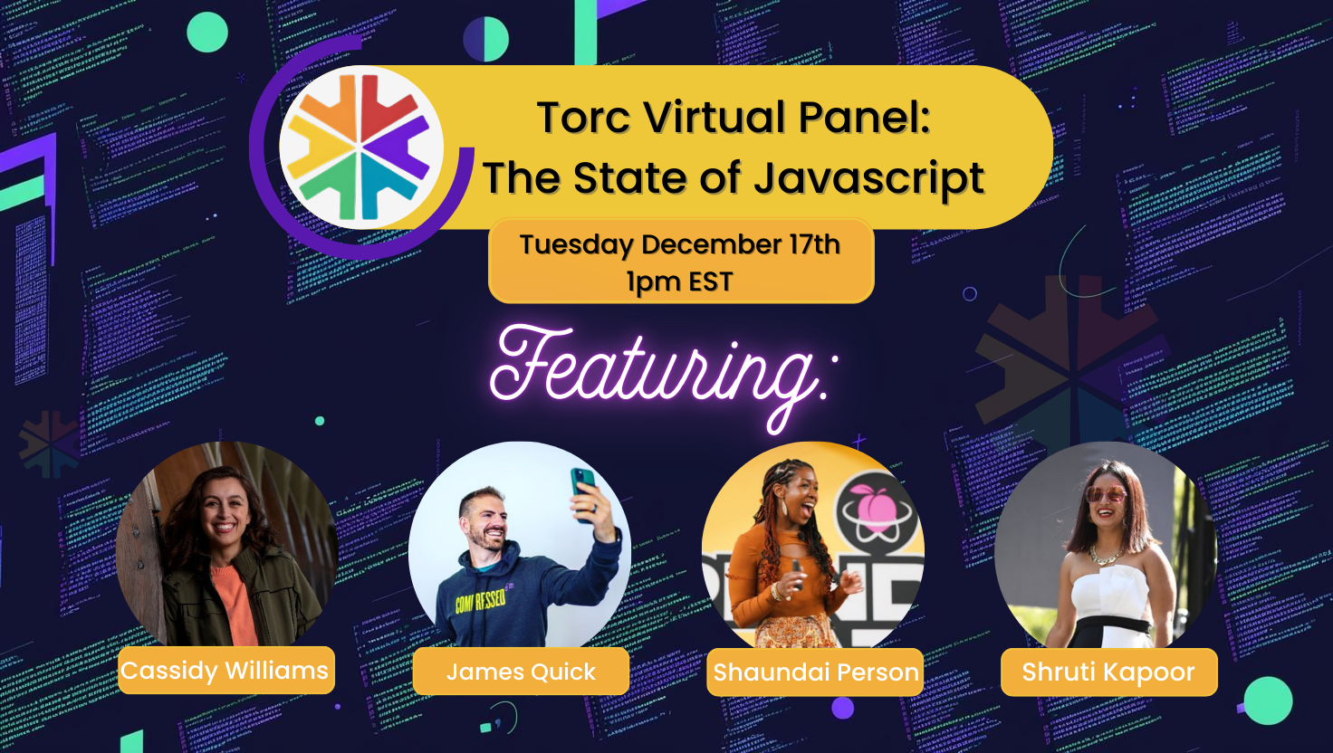 Cover Photo for Virtual Meetup The State Of JavaScript Panel