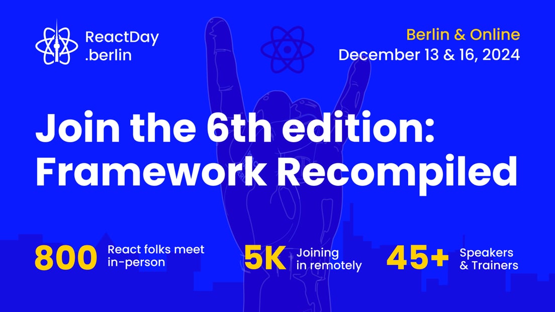 Cover Photo for React Day Berlin Conference 2024