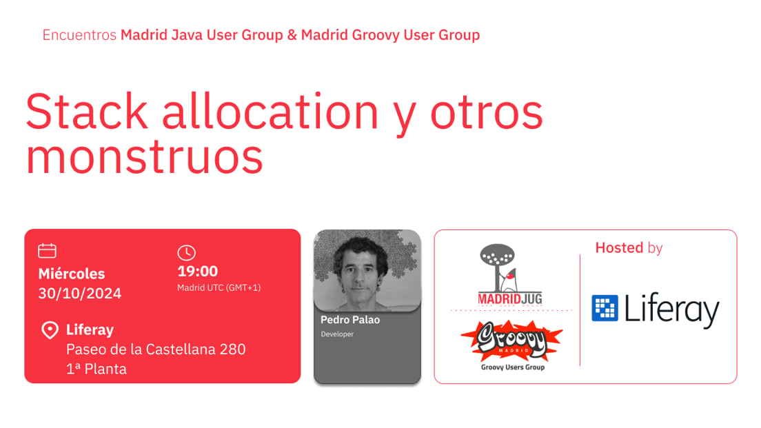 Cover Photo for Stack allocation y otros monstruos [Presencial]