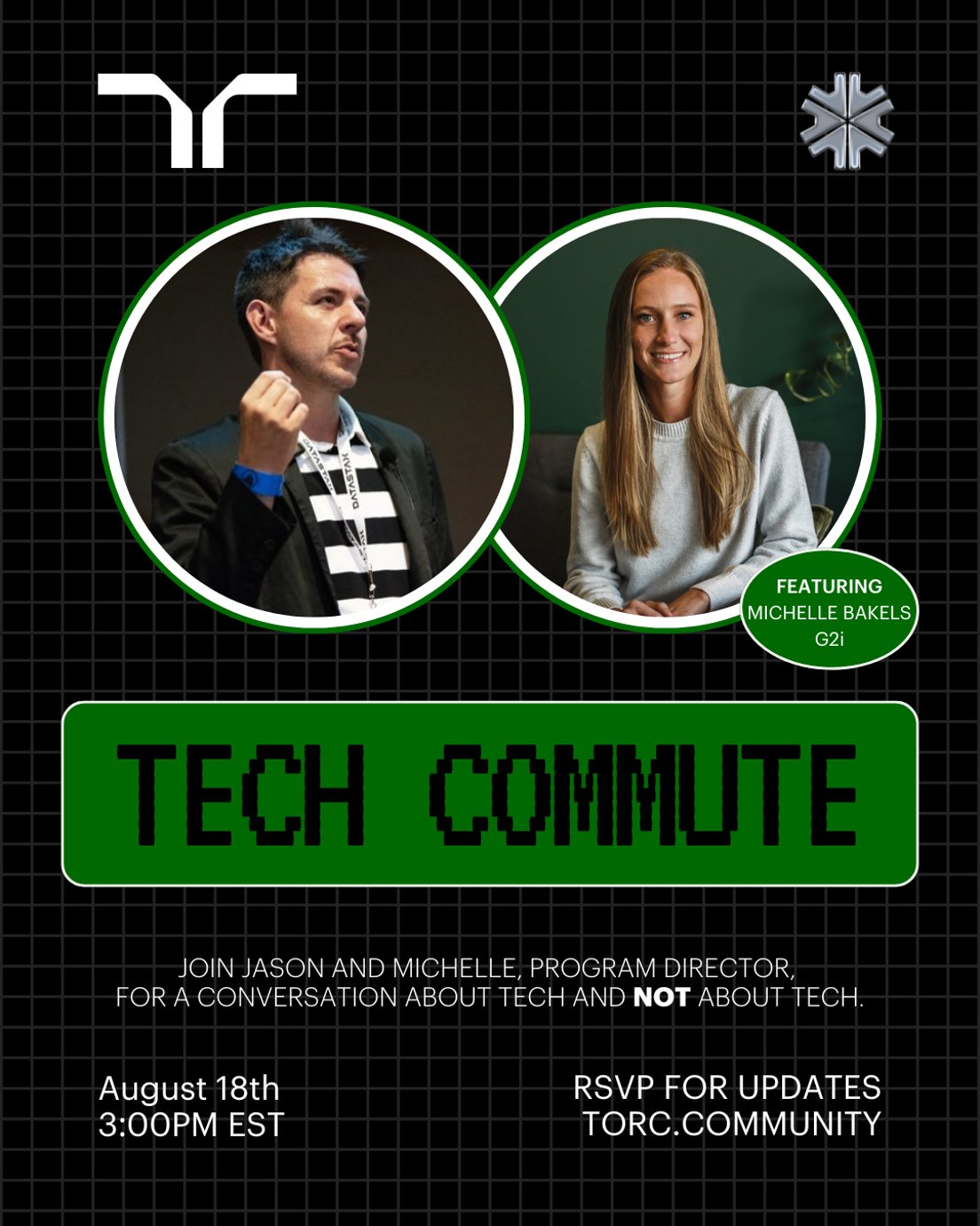 Cover Photo for #techcommute with Jason Torres