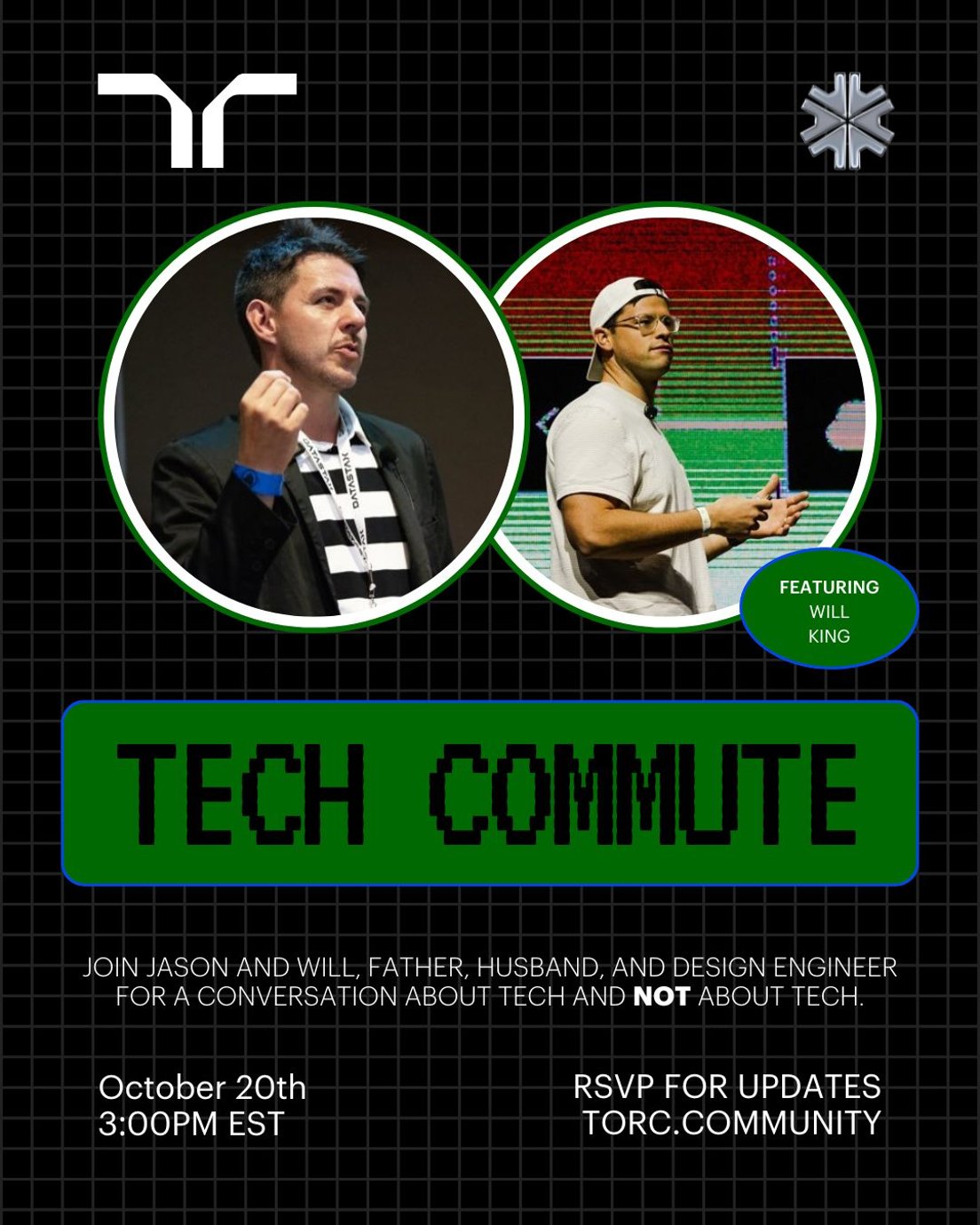 Cover Photo for #techcommute with Will King
