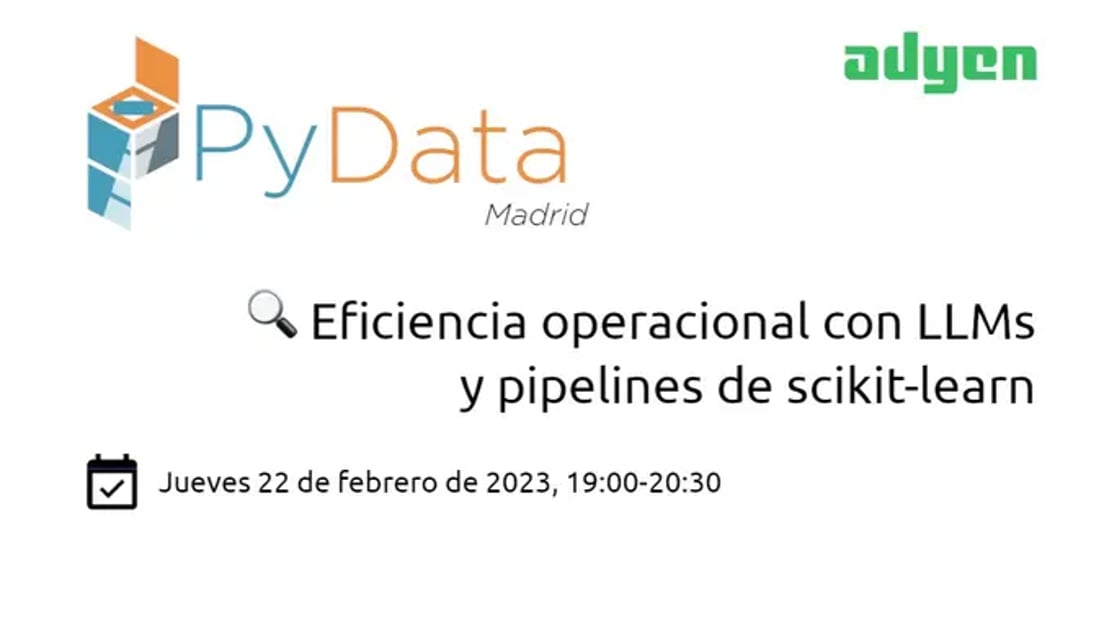 Cover Photo for 🔍 Eficiencia operacional con LLMs y pipelines de scikit-learn