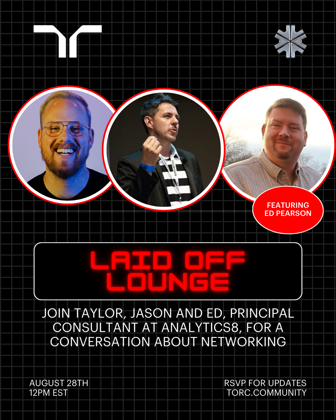 Cover Photo for Laid off Lounge with Ed Pearson