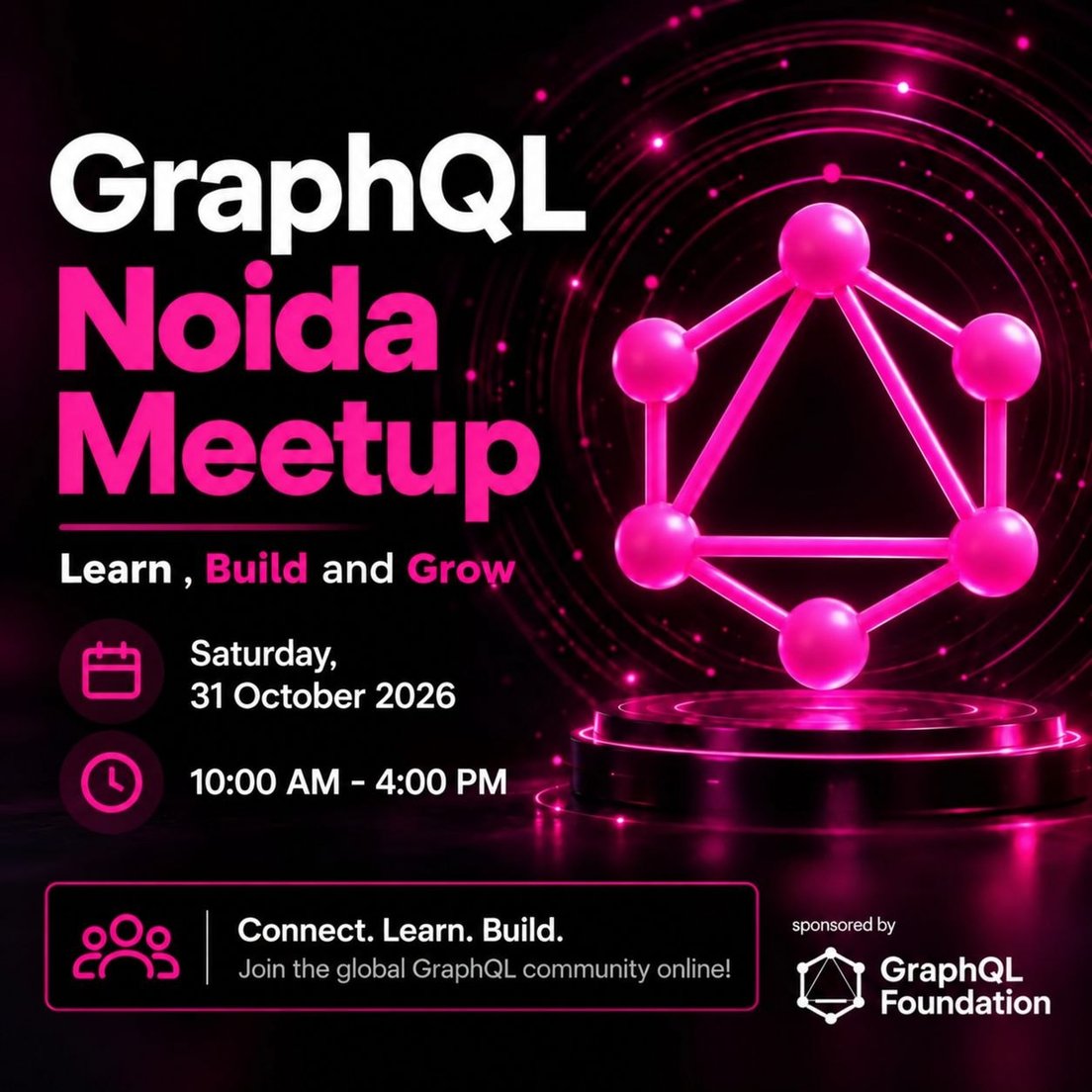 Cover Photo for GraphQL Noida Meetup 2026