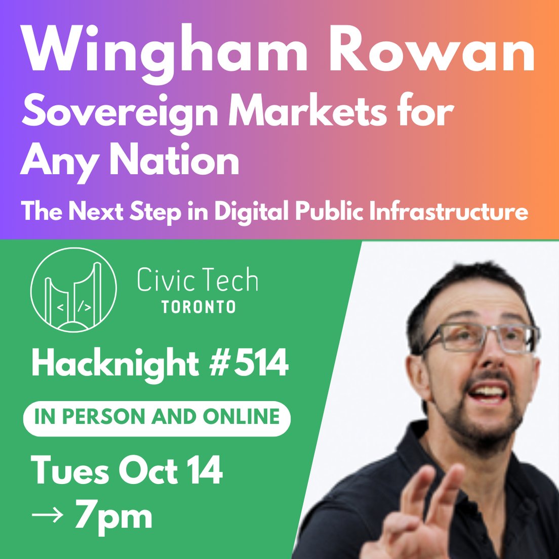 Cover Photo for Civic Hacknight #514: Sovereign Markets for Any Nation