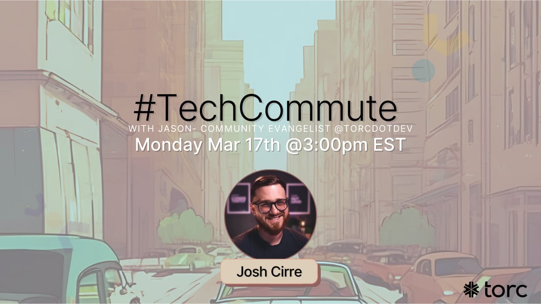 Cover Photo for tech commute w/ Josh Cirre