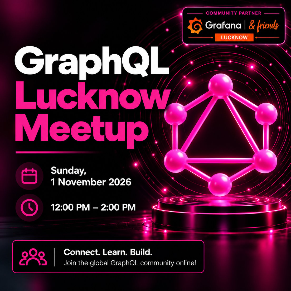 Cover Photo for GraphQL Lucknow Meetup