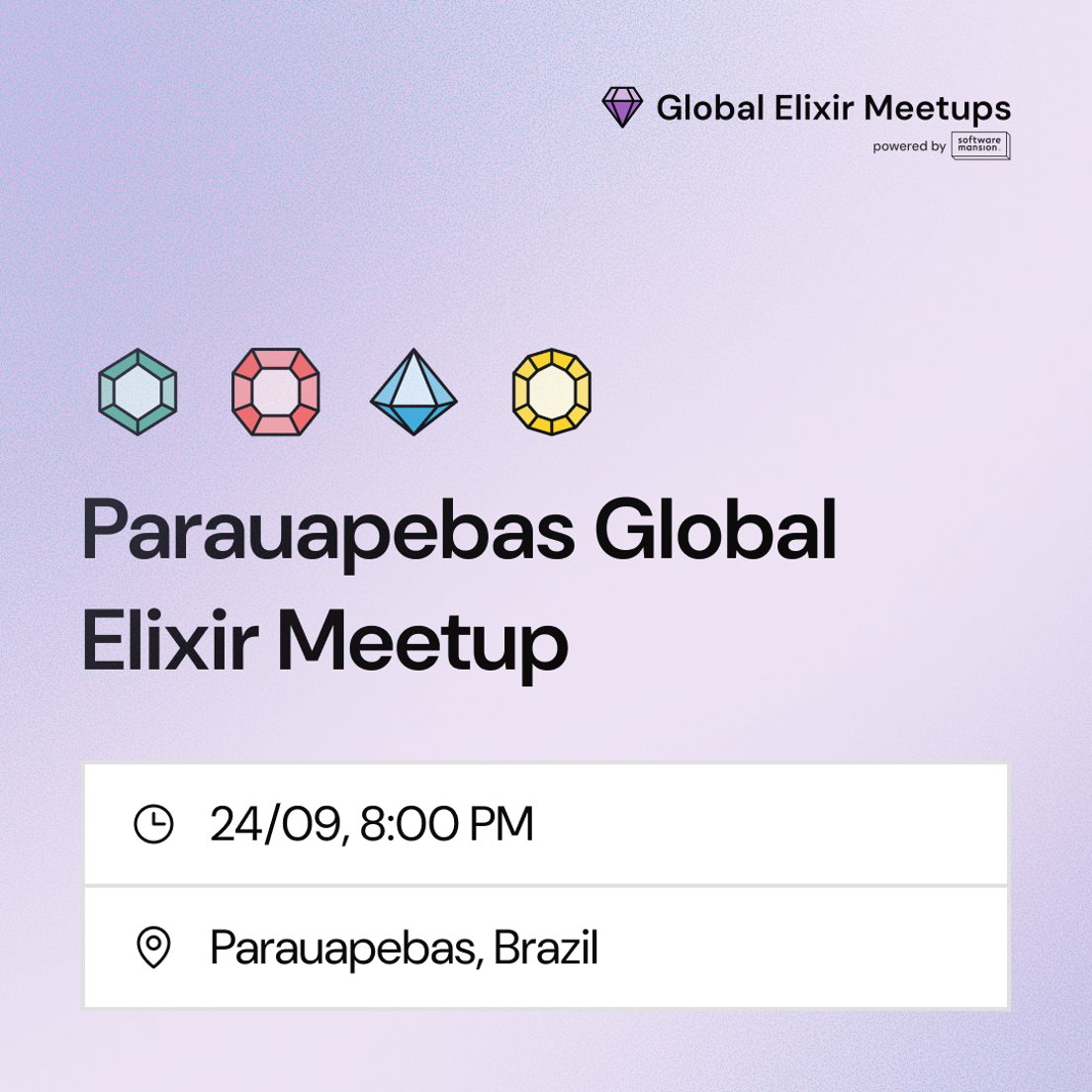 Cover Photo for Parauapebas Global Elixir Meetup