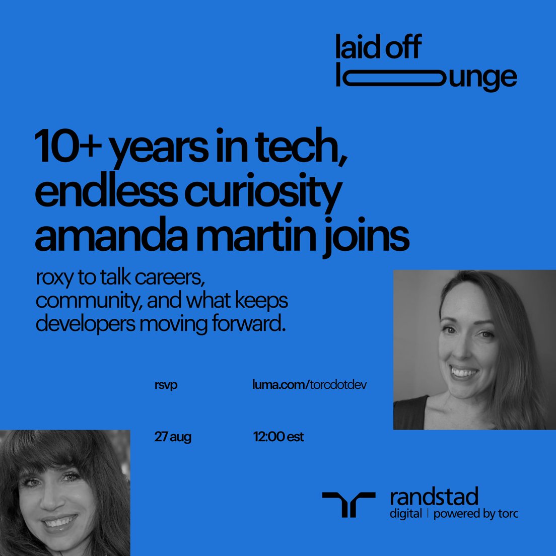 Cover Photo for Laid Off Lounge With Amanda Martin