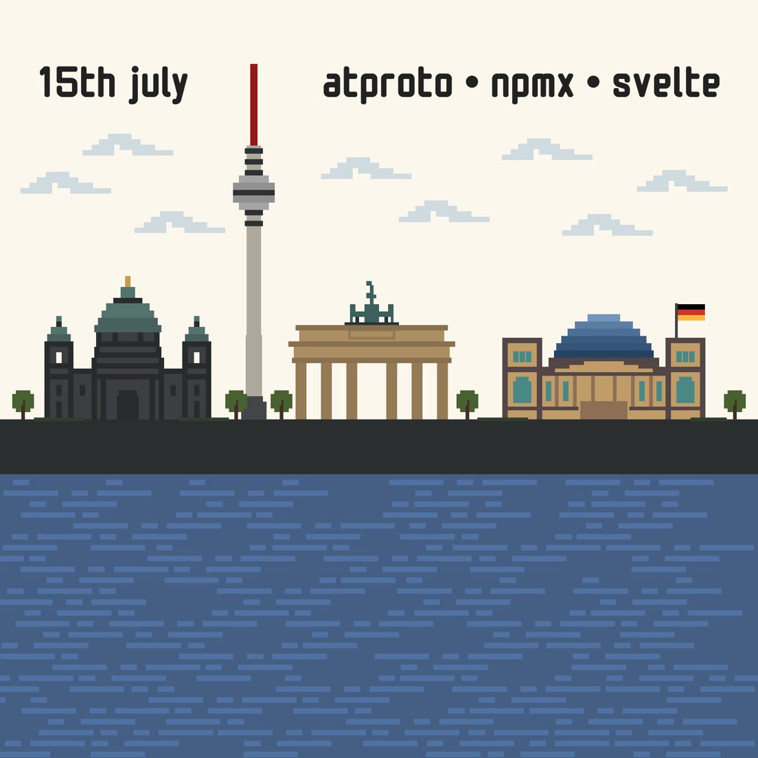 Cover Photo for atproto x npmx x svelte meetup
