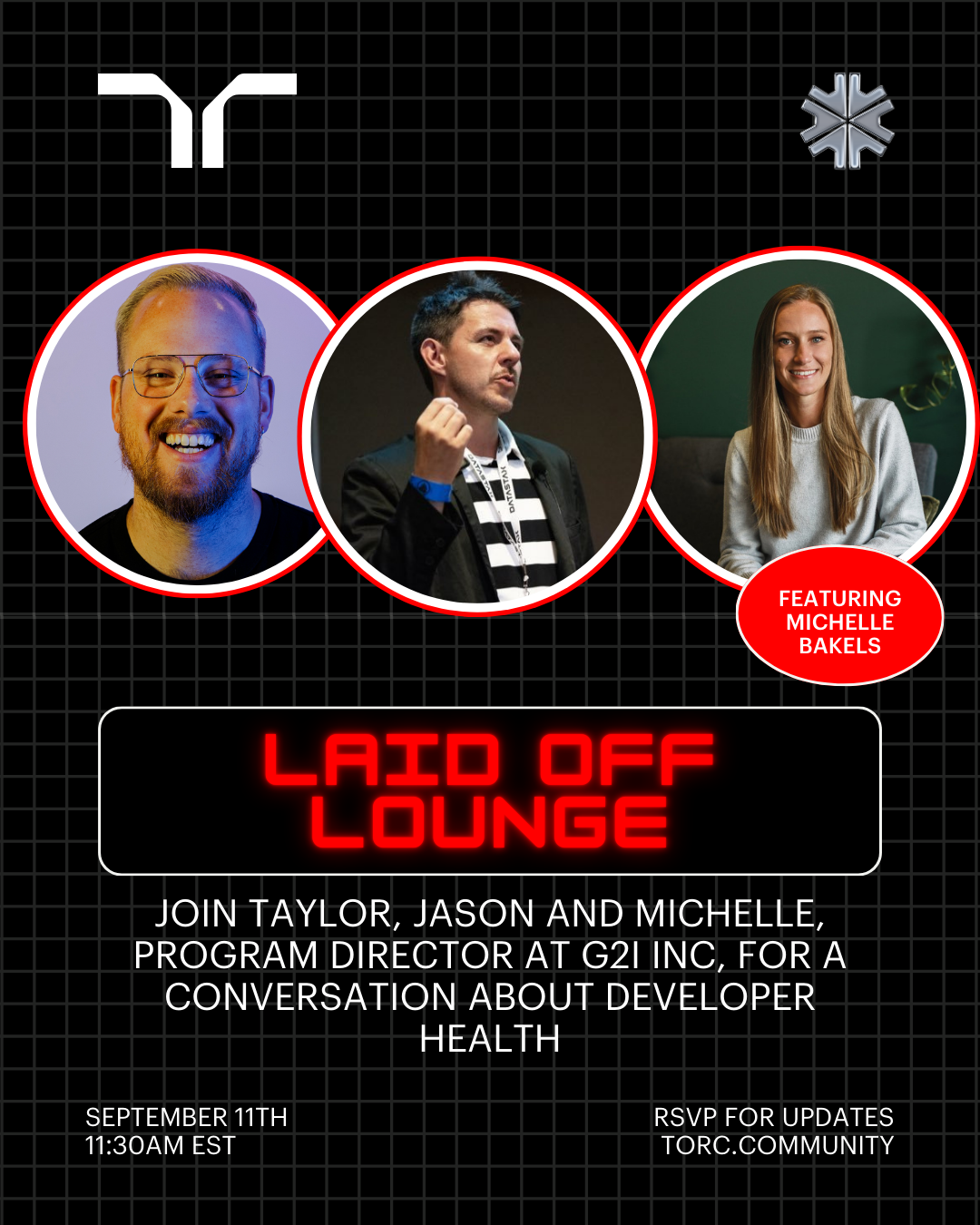 Cover Photo for Laid off Lounge with Michelle Bakels