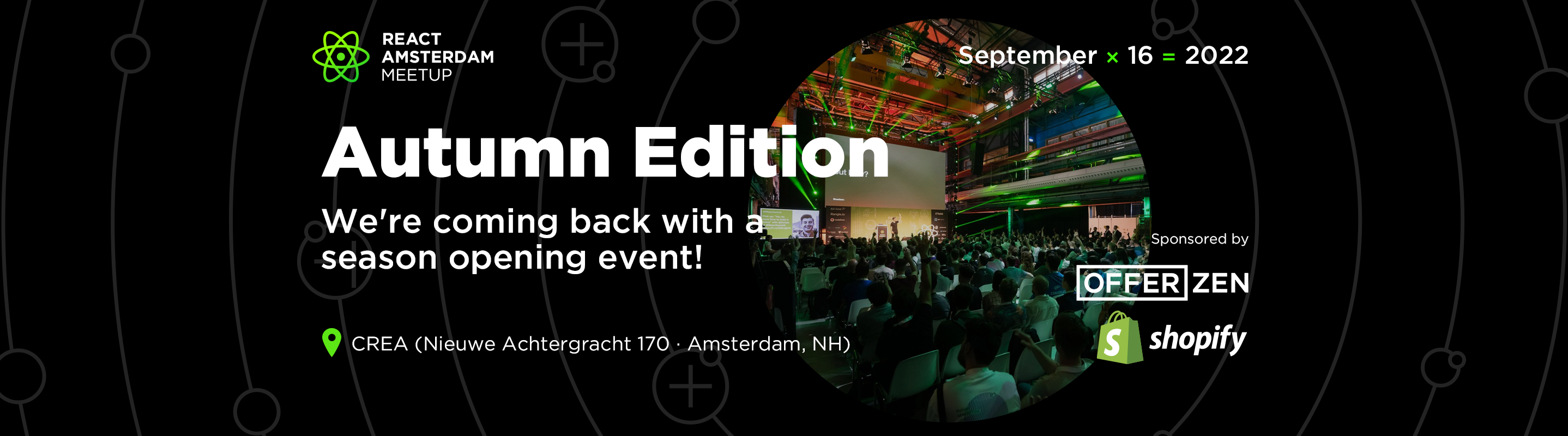 Cover Photo for  React Amsterdam Meetup 2022: Autumn Edition