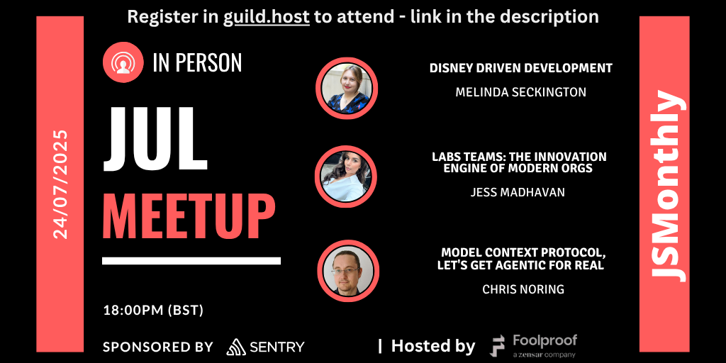 Cover Photo for JSMONTHLY JULY EVENT