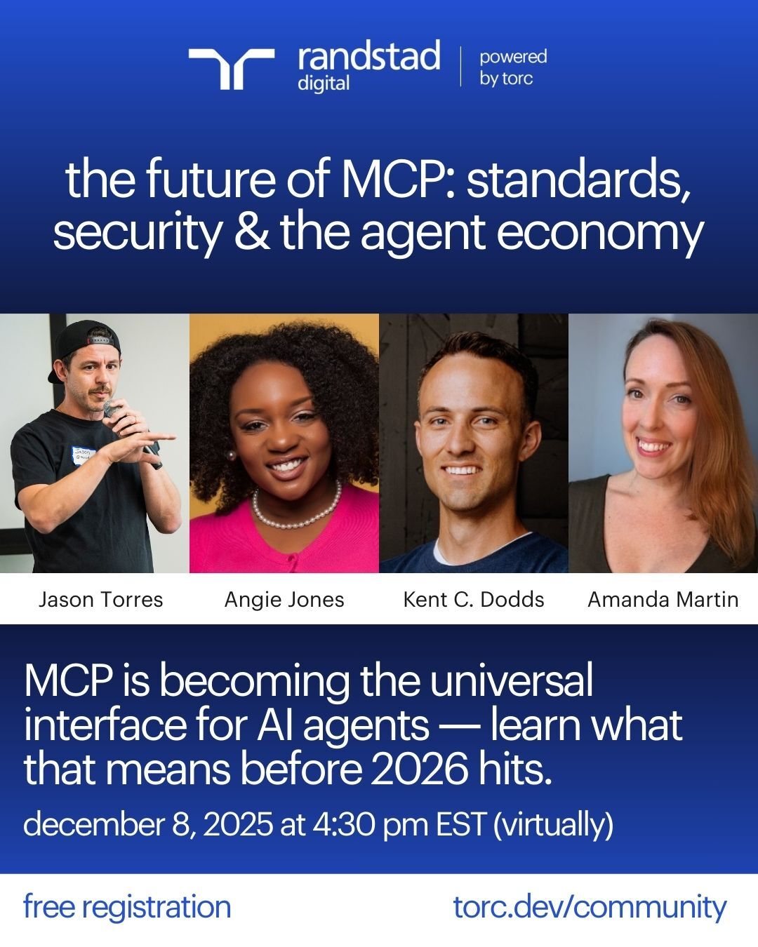 Event Cover Photo for The future of MCP: standards, security & the agent economy