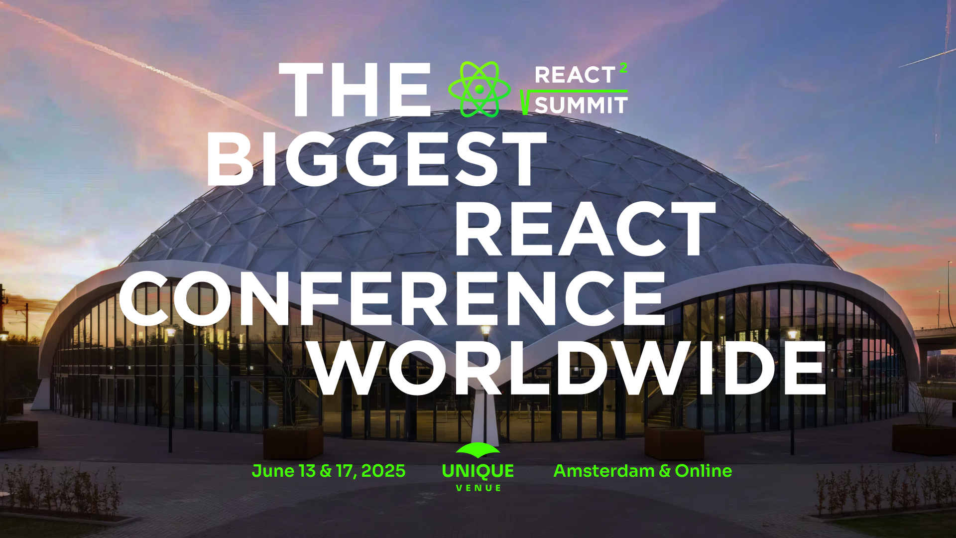Event Cover Photo for React Summit Amsterdam 2025