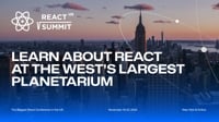 Event Cover Photo for React Summit US 2024. React with the Manhattan Views 🚀 (Paid Event) Photo of Robert Haritonov